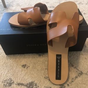 Hermès dupe! Steve Madden Greece Sandal